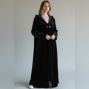 COVERUPS vintage velvet coat, long velvet jacket, Hong Kong, 100% cotton velvet